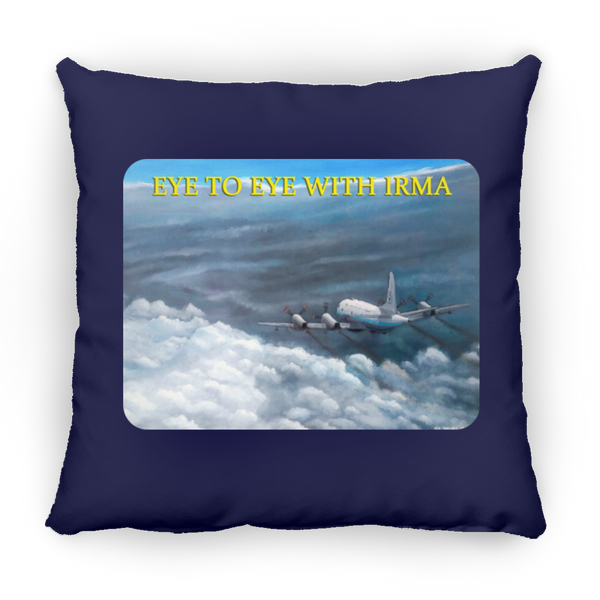 Eye To Eye With Irma Pillow - Square - 16x16