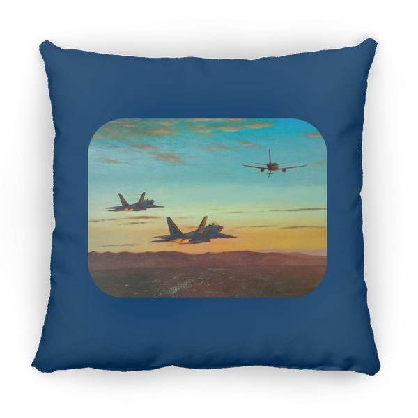 Time To Refuel 2 Pillow - Square - 18x18