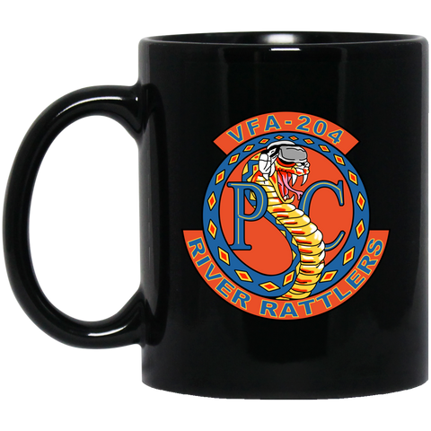 VFA 204 5 Black Mug - 11oz