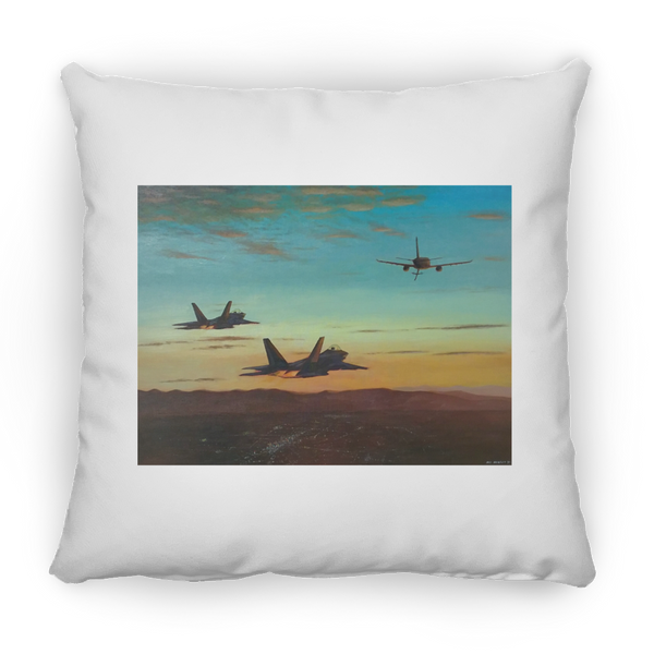 Time To Refuel Pillow - Square - 18x18