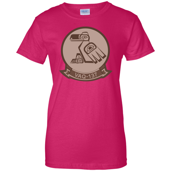 VAQ 137 2 Ladies Custom Cotton T-Shirt