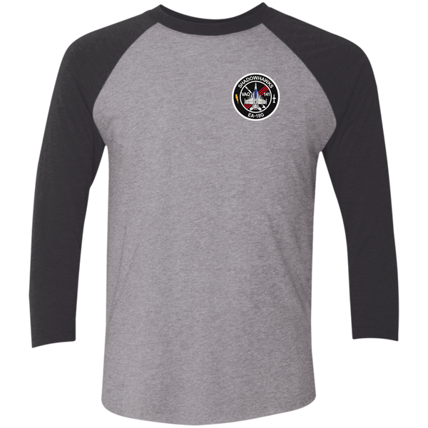 VAQ 141 6c Baseball Raglan T-Shirt