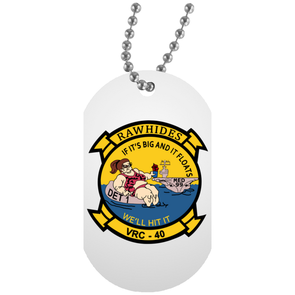 VRC 40 Det 1 2 Dog Tag