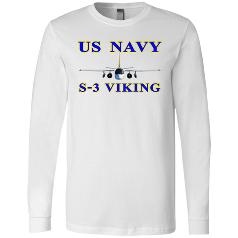 US Navy S-3 1 LS Jersey T-Shirt