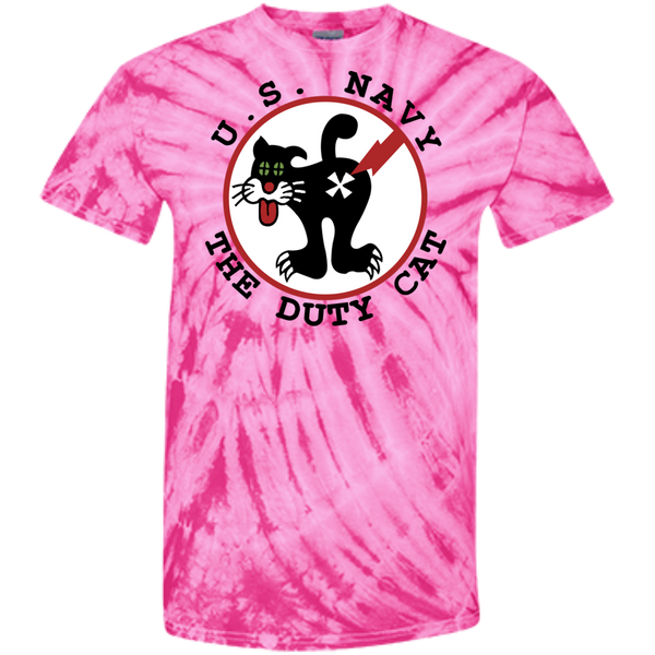 Duty Cat 2 Customized 100% Cotton Tie Dye T-Shirt