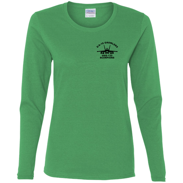 VAQ 132 2d Ladies' Cotton LS T-Shirt