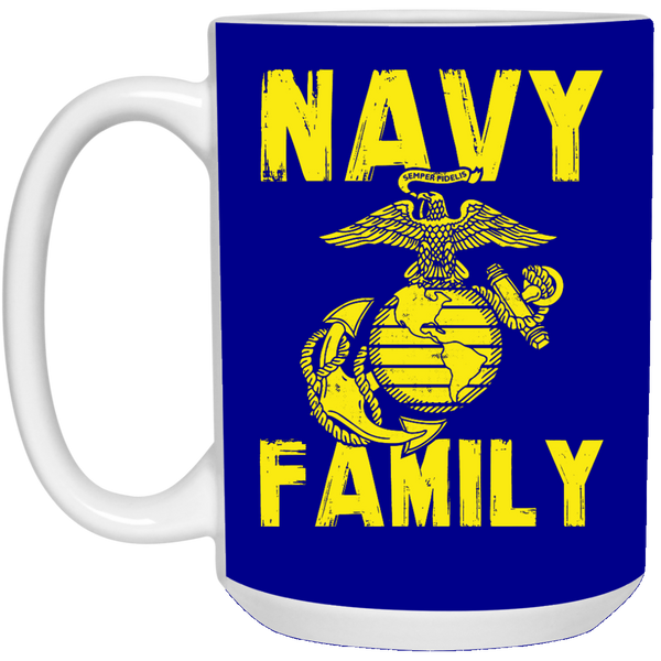 Navy Family Semper Fi 1 Mug - 15oz