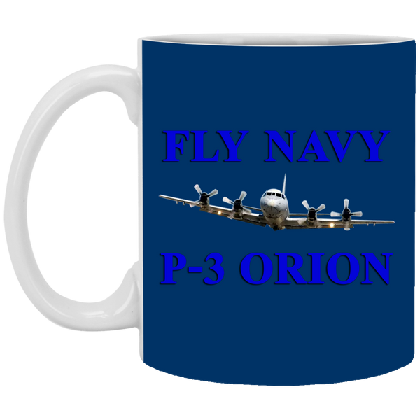 Fly Navy P-3 1 Mug - 11oz