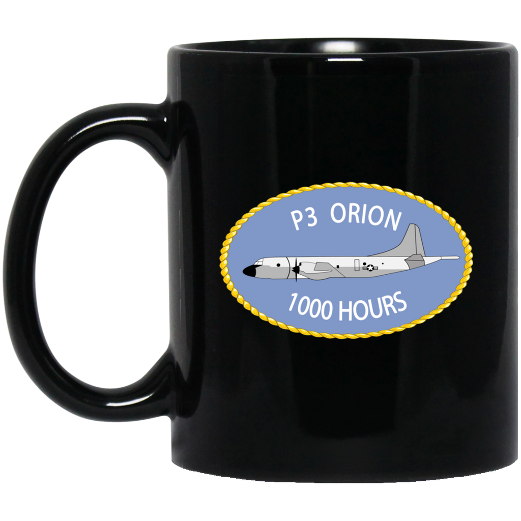 P-3 Orion 9 1000 Black Mug - 11oz