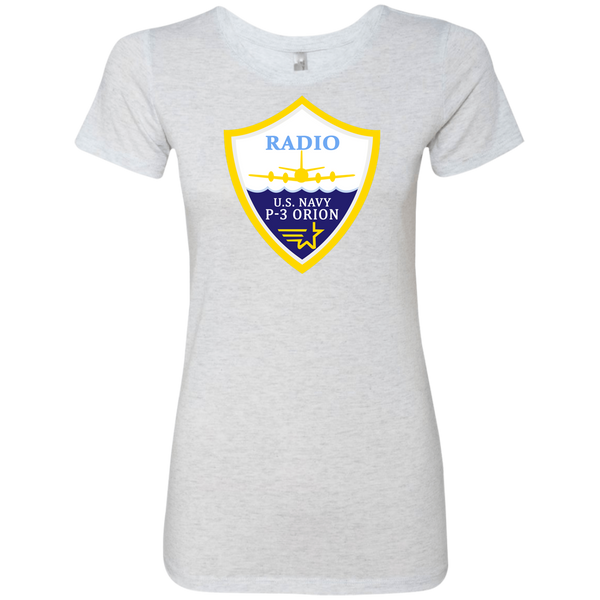 P-3 Orion 3 Radio Ladies' Triblend T-Shirt