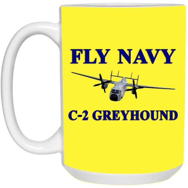 Fly Navy C-2 1 Mug - 15oz