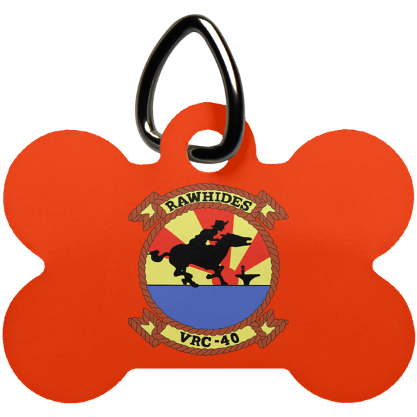 VRC 40 1 Pet Tag - Dog Bone