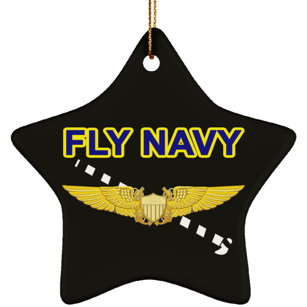 Fly Navy Tailhook 3 Ornament - Star