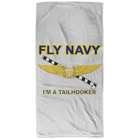 Fly Navy Tailhooker 3 Bath Towel - 32x64