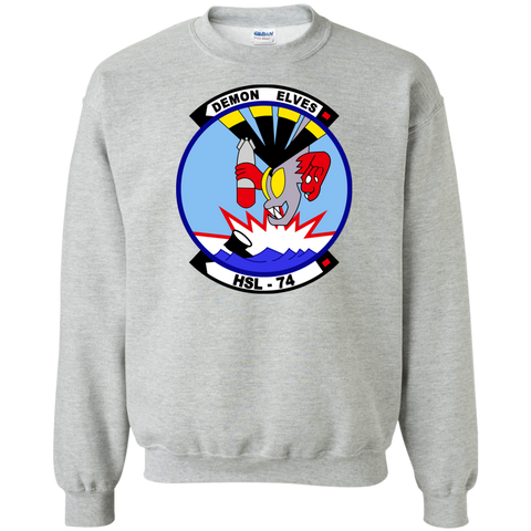 HSL 74 1 Crewneck Pullover Sweatshirt