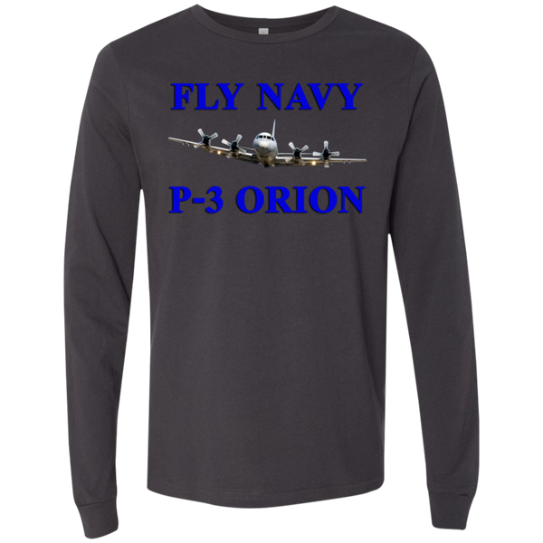 Fly Navy P-3 1 Jersey LS T-Shirt