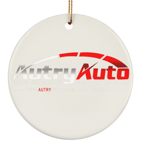 Autry Auto Ornament - Circle