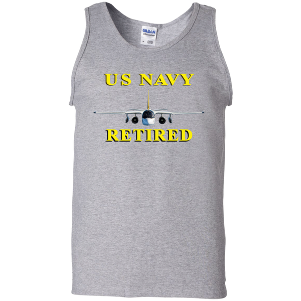 Navy Retired 2 Cotton Tank Top