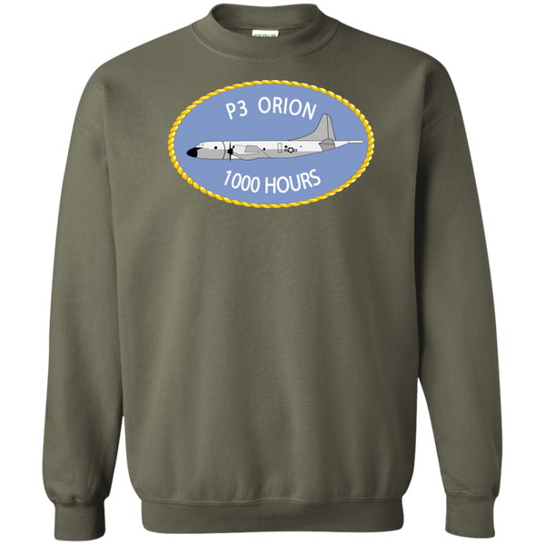 P-3 Orion 9 1000 Crewneck Pullover Sweatshirt