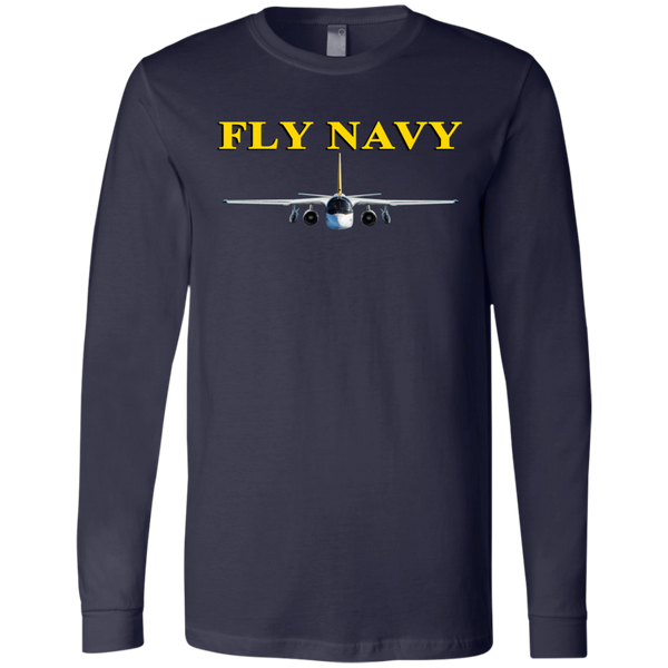 Fly Navy S-3 4 LS Jersey T-Shirt