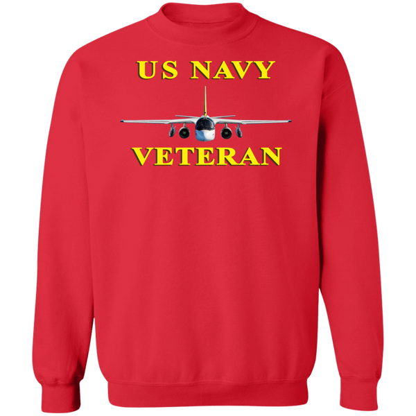 Navy Vet 3 Crewneck Pullover Sweatshirt