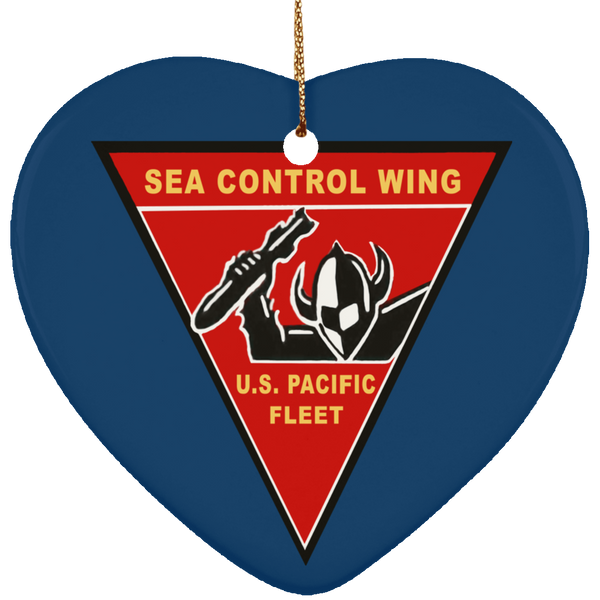 Sea Con Pac Ornament - Heart