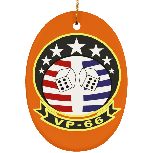 VP 66 4 Ornament Ceramic - Oval