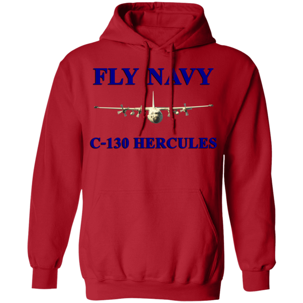 Fly Navy C-130 1 Pullover Hoodie