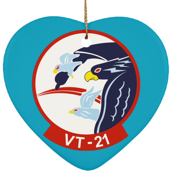 VT 21 2 Ornament Ceramic - Heart