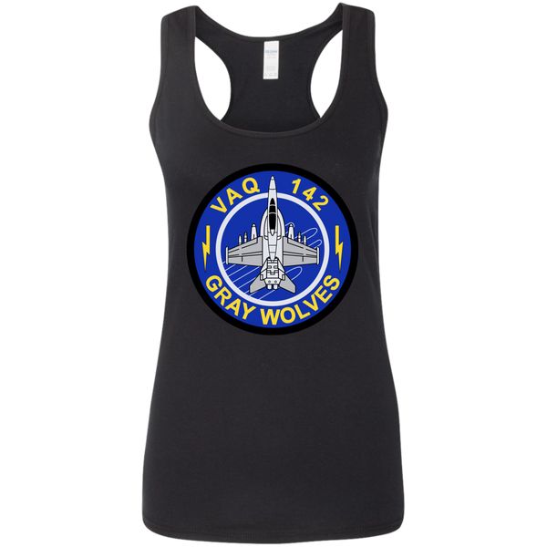 VAQ 142 5 Ladies' Softstyle Racerback Tank