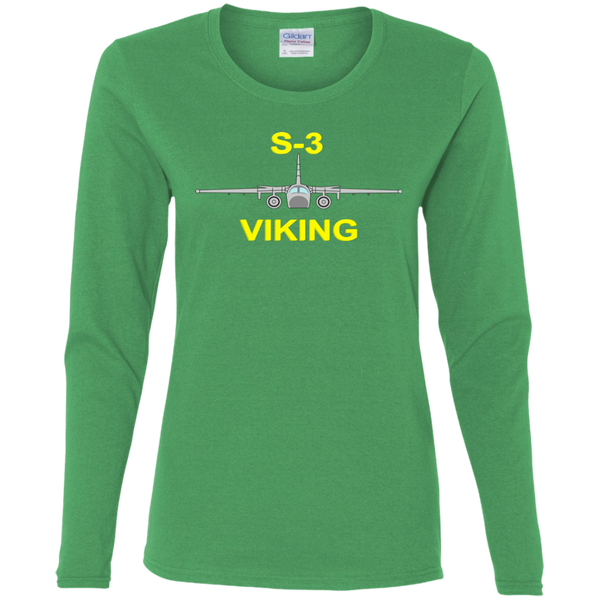 S-3 Viking 10 Cotton LS T-Shirt