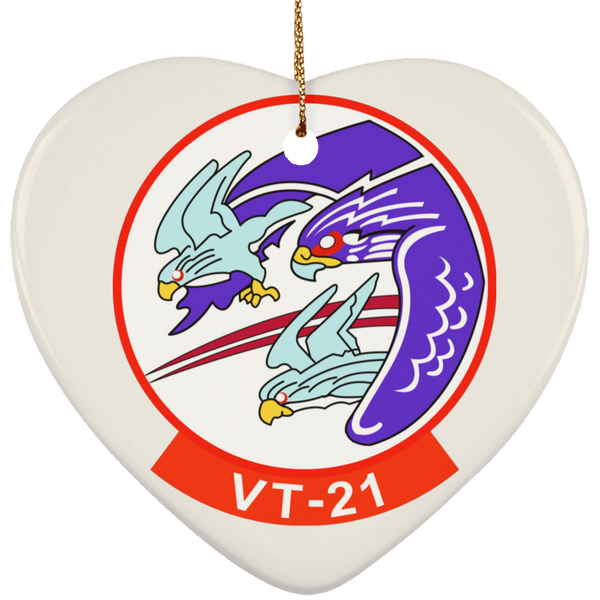 VT 21 1 Ornament Ceramic - Heart