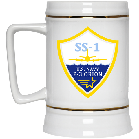 P-3 Orion 3 SS-1 Beer Stein 22oz.