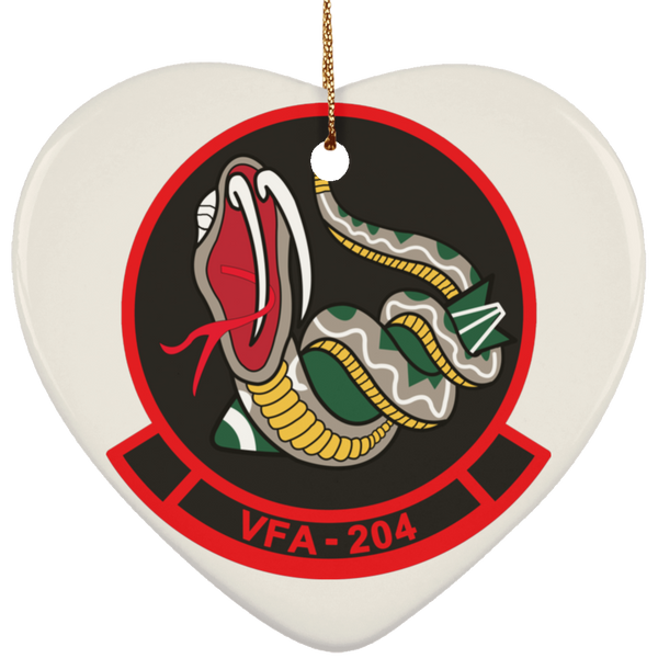 VFA 204 3 Ornament Ceramic - Heart