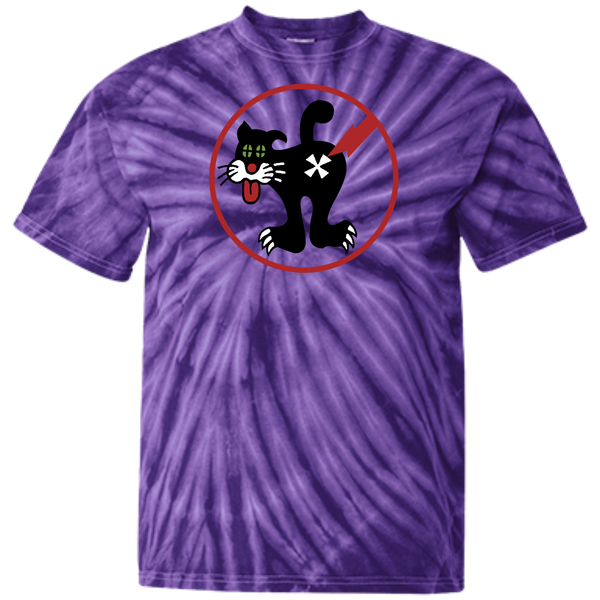 Duty Cat 3 Customized 100% Cotton Tie Dye T-Shirt