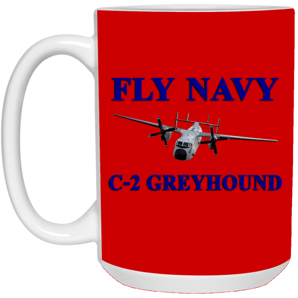 Fly Navy C-2 1 Mug - 15oz