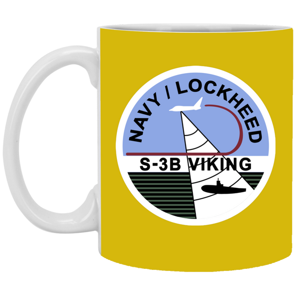 S-3 Viking 7 White Mug - 11oz