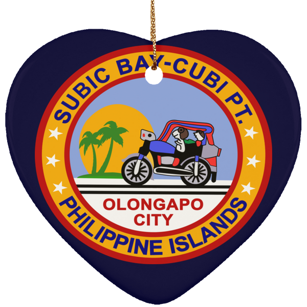 Subic Cubi Pt 03 Ornament - Heart