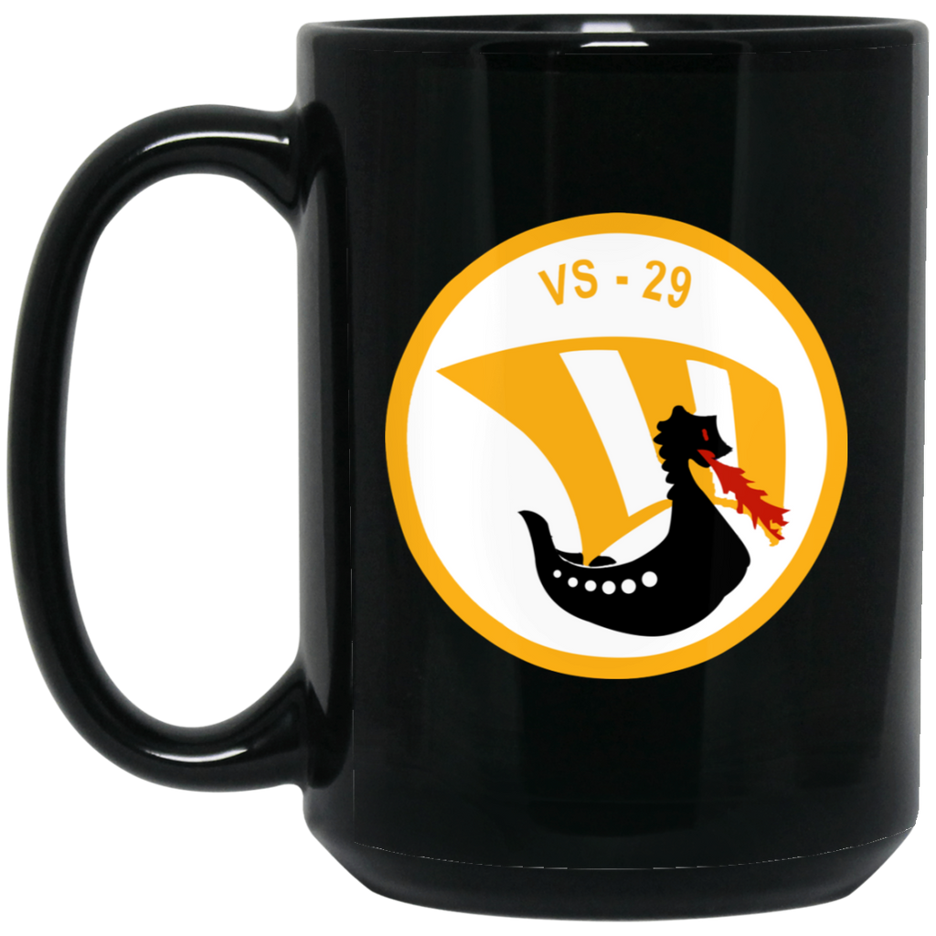 VS 29 2 Black Mug - 15oz