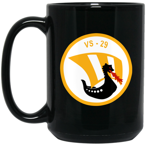 VS 29 2 Black Mug - 15oz