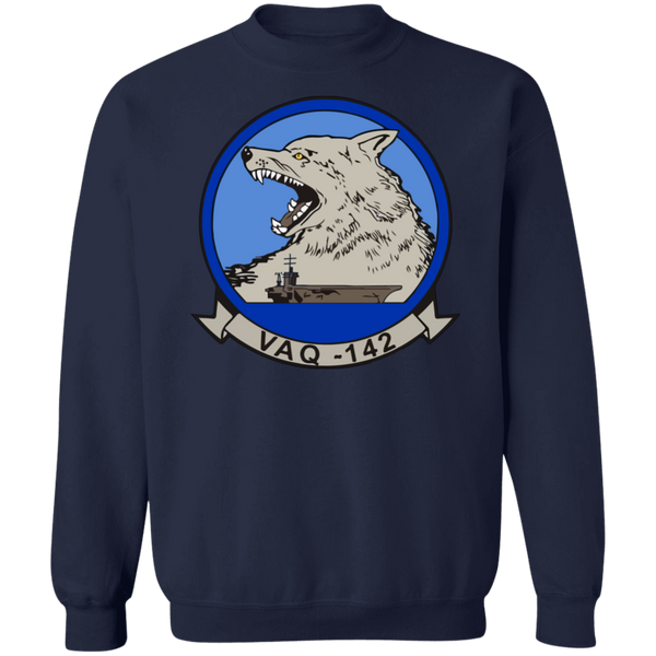 VAQ 142 1 Crewneck Pullover Sweatshirt