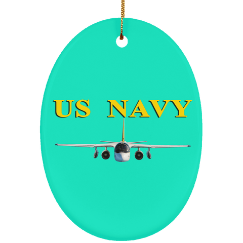 US Navy S-3 4 Ornament - Oval