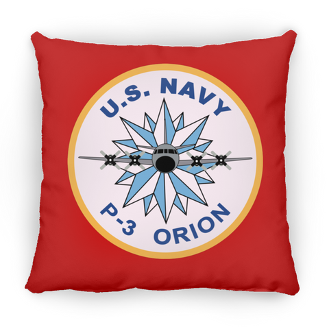 P-3 Orion 1 Pillow - Square - 16x16