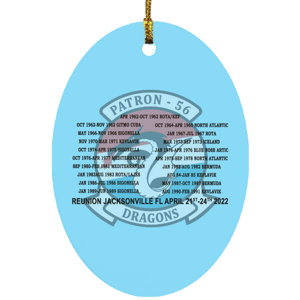 VP-56 2022 1 Ornament - Oval