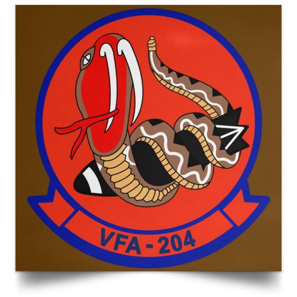 VFA 204 2 Poster - Square