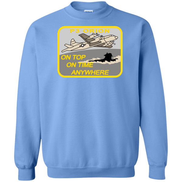 P-3 On Top Crewneck Pullover Sweatshirt