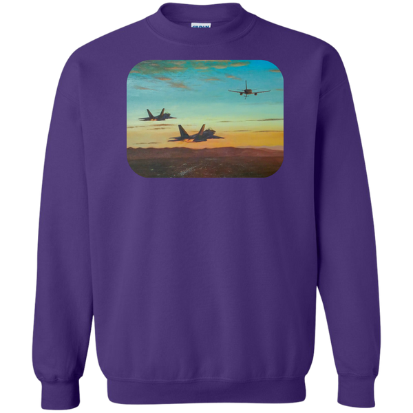 Time To Refuel 2 Crewneck Pullover Sweatshirt