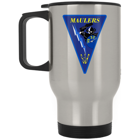 VS 32 2 Silver Stainless Travel Mug
