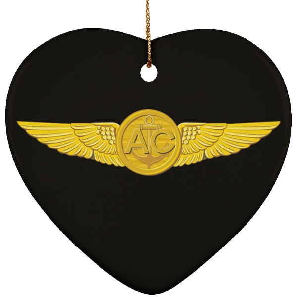 Aircrew 1 Ornament - Heart