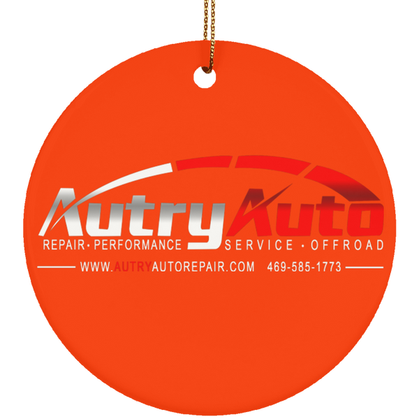 Autry Auto Ornament - Circle